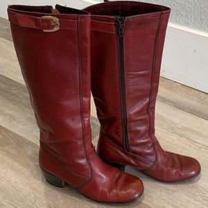Etienne Aigner 8.5 Riding Boots EA603